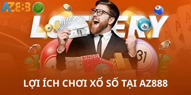 Xổ số 1 Chơi xổ số tại AZ888, bạn sẽ nhận được nhiều lợi ích