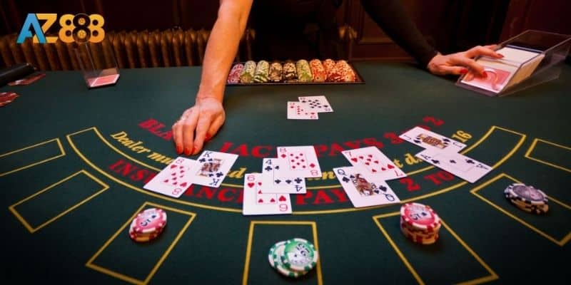 Blackjack Tại Az888 - Đổi Đời Cùng Game Bài Casino Đỉnh Cao! 4 Mẹo chơi blackjack thắng đậm